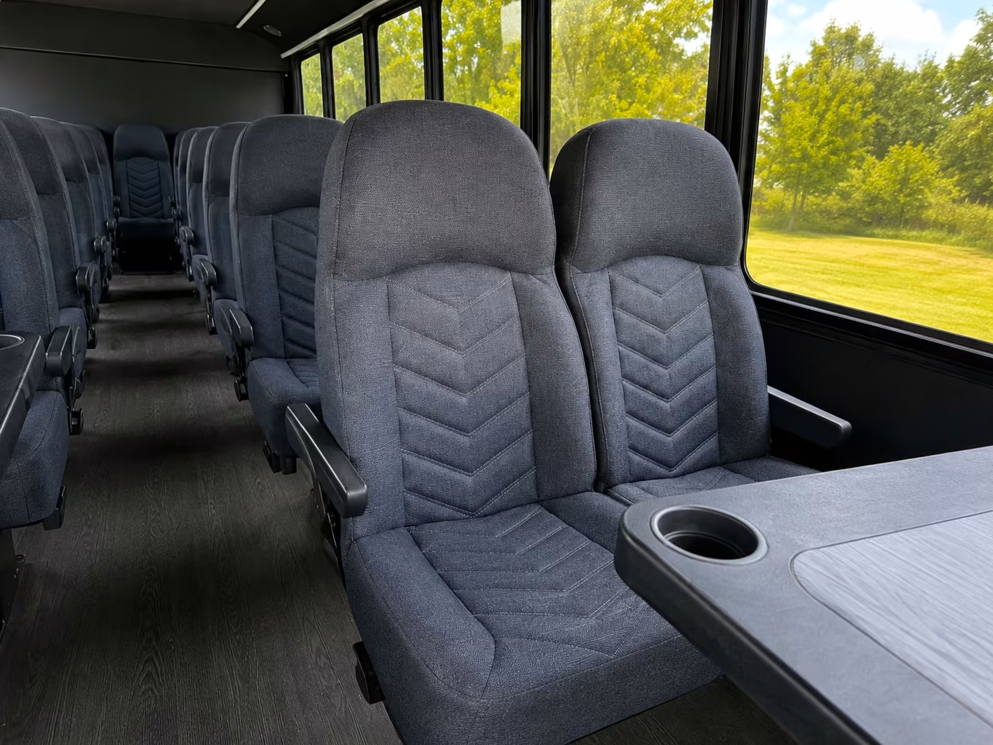 event transportation bus rentals in hampton