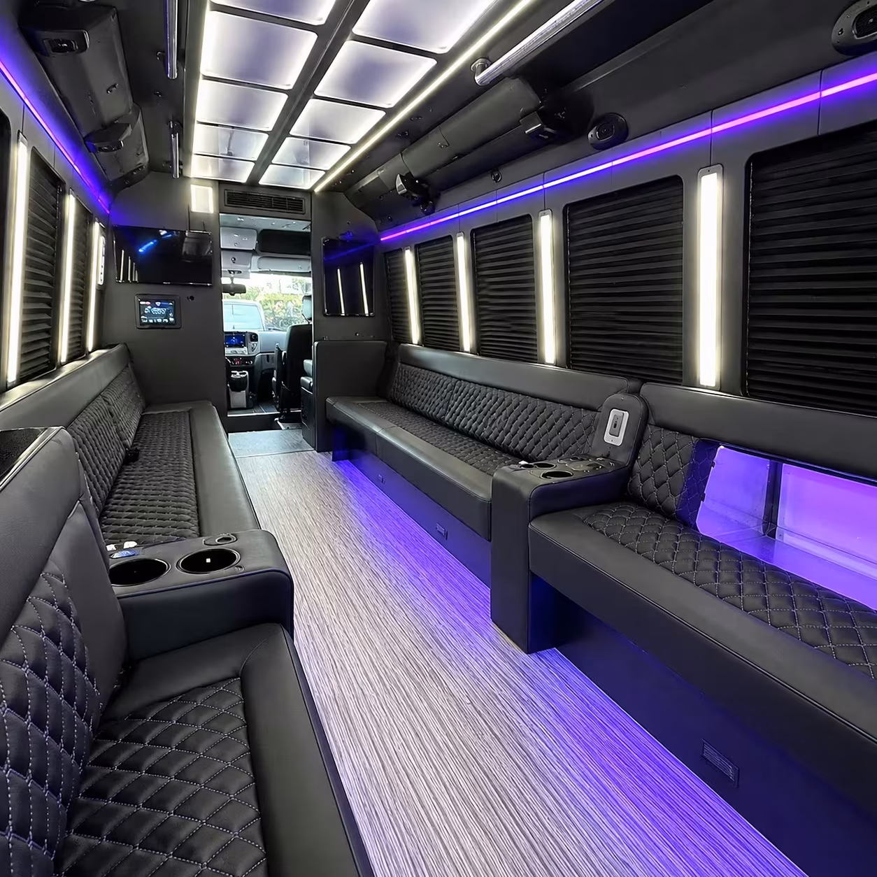 hampton party bus rental