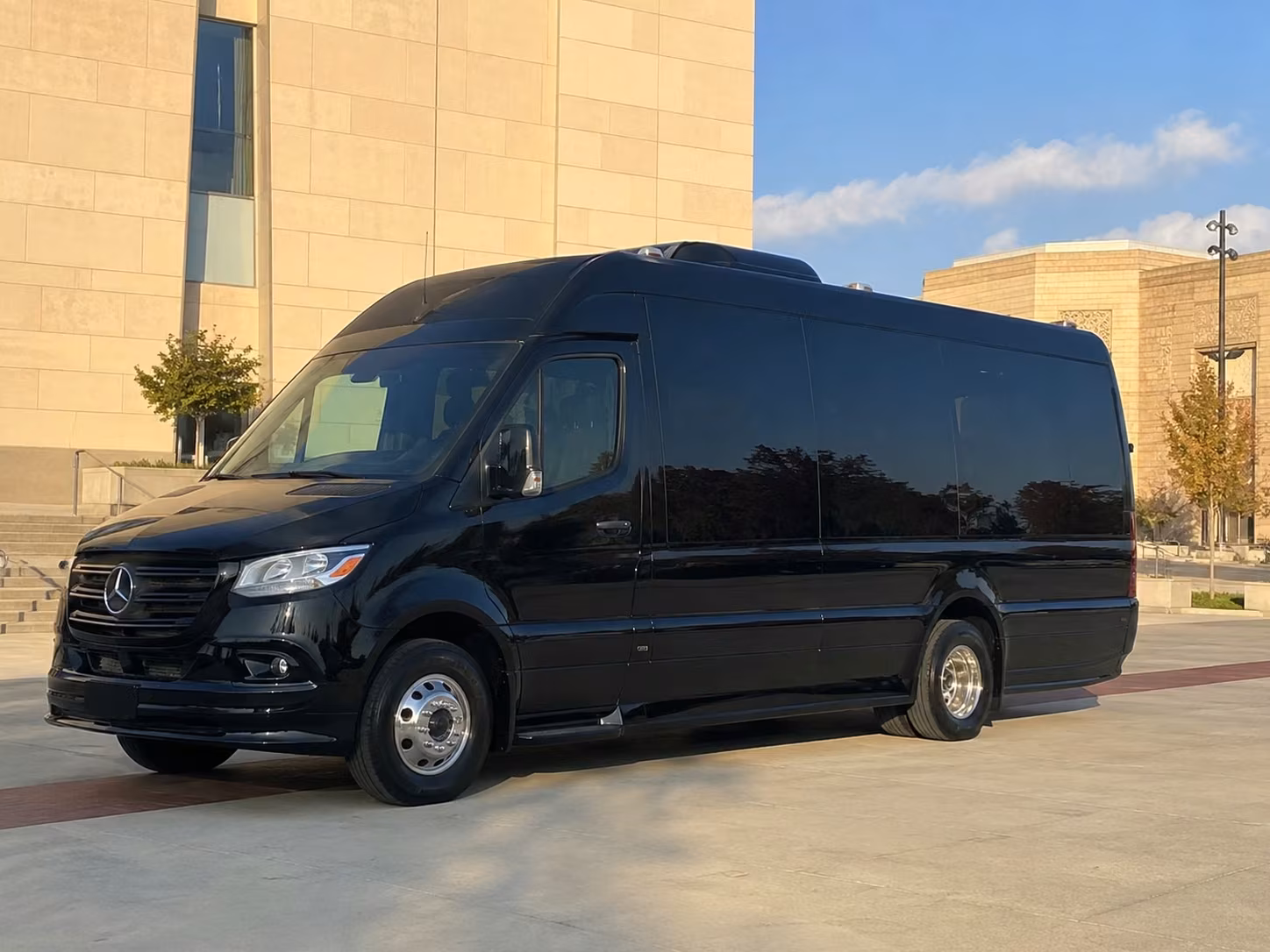 hampton sprinter van rental with driver