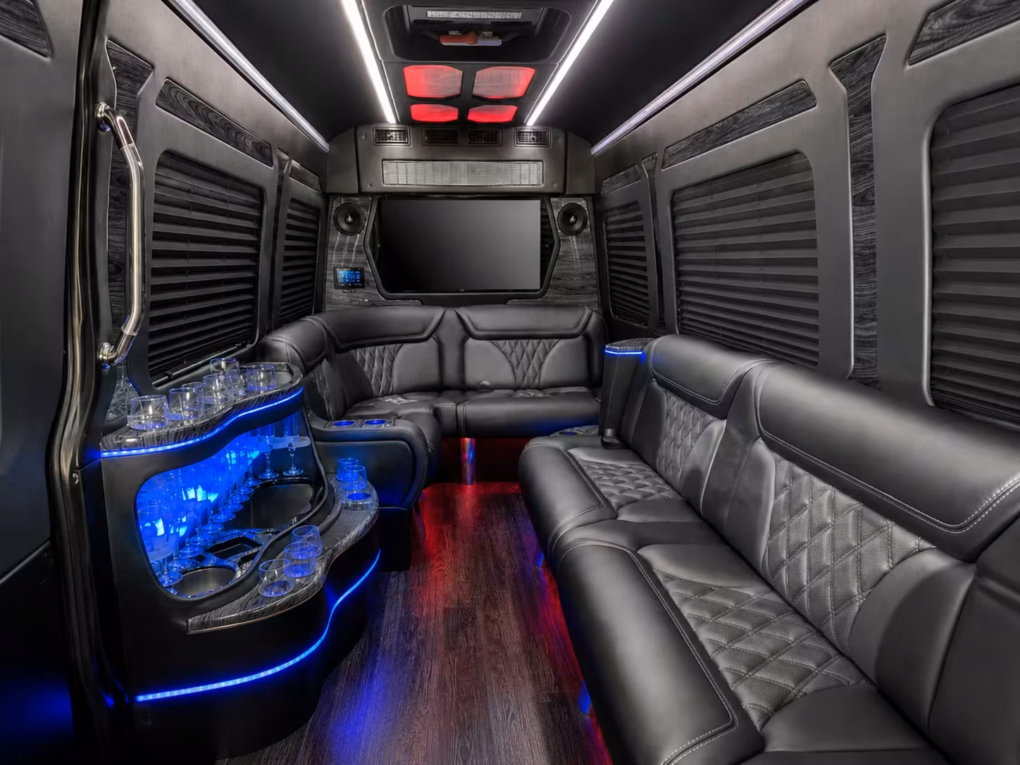 military ceremony and graduation bus rentals in hampton